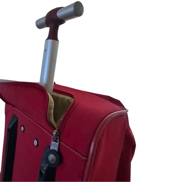 Kipling Bold Red Travel Duffel - Picture 13 of 16